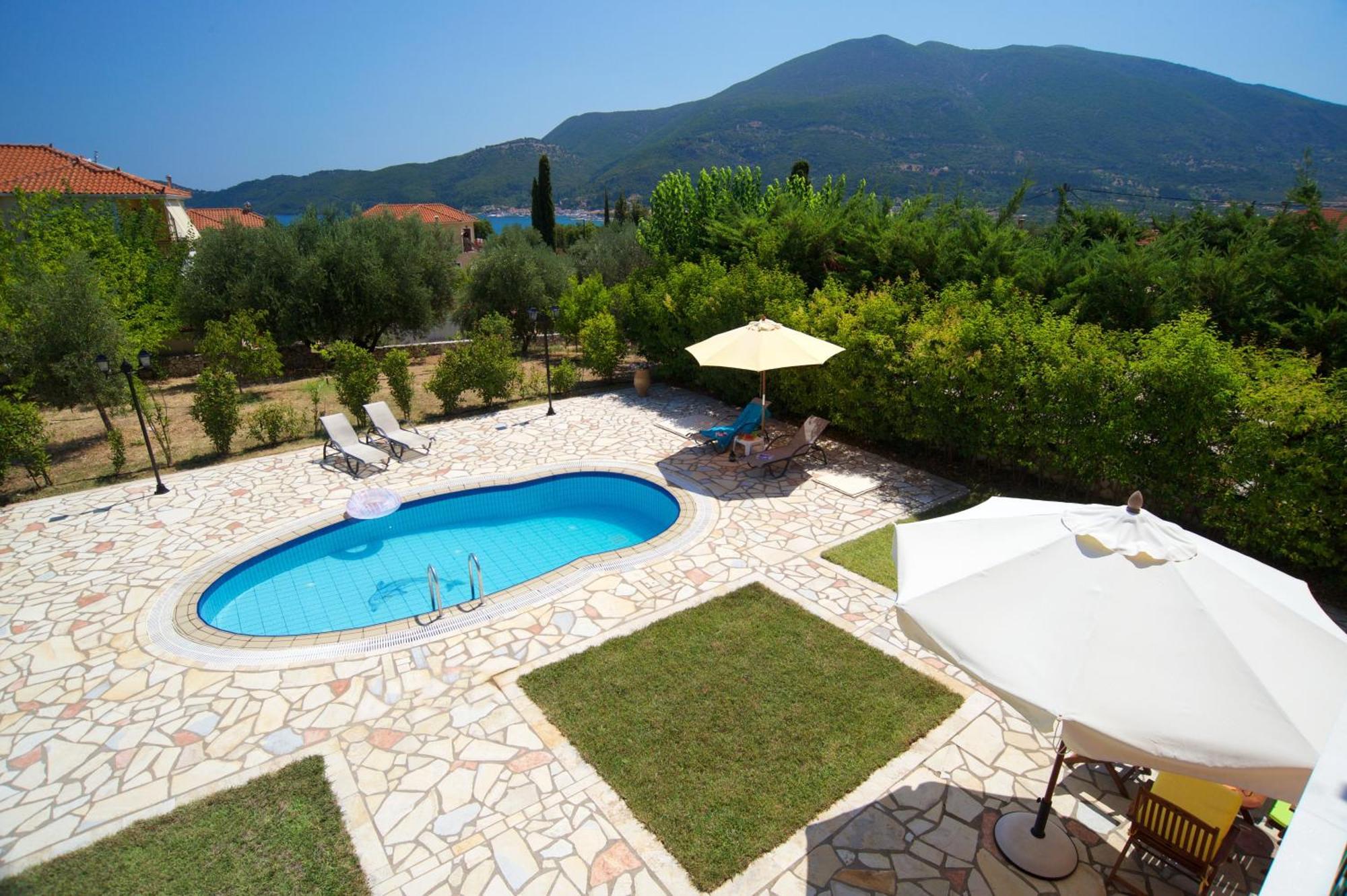 Iliachtides Villas Karavomylos Quarto foto